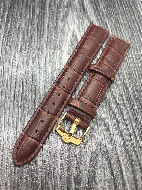 men's omega bracelet|authentic leather omega watch strap.